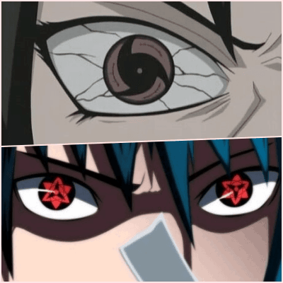 나루토 눈깔 맞추기