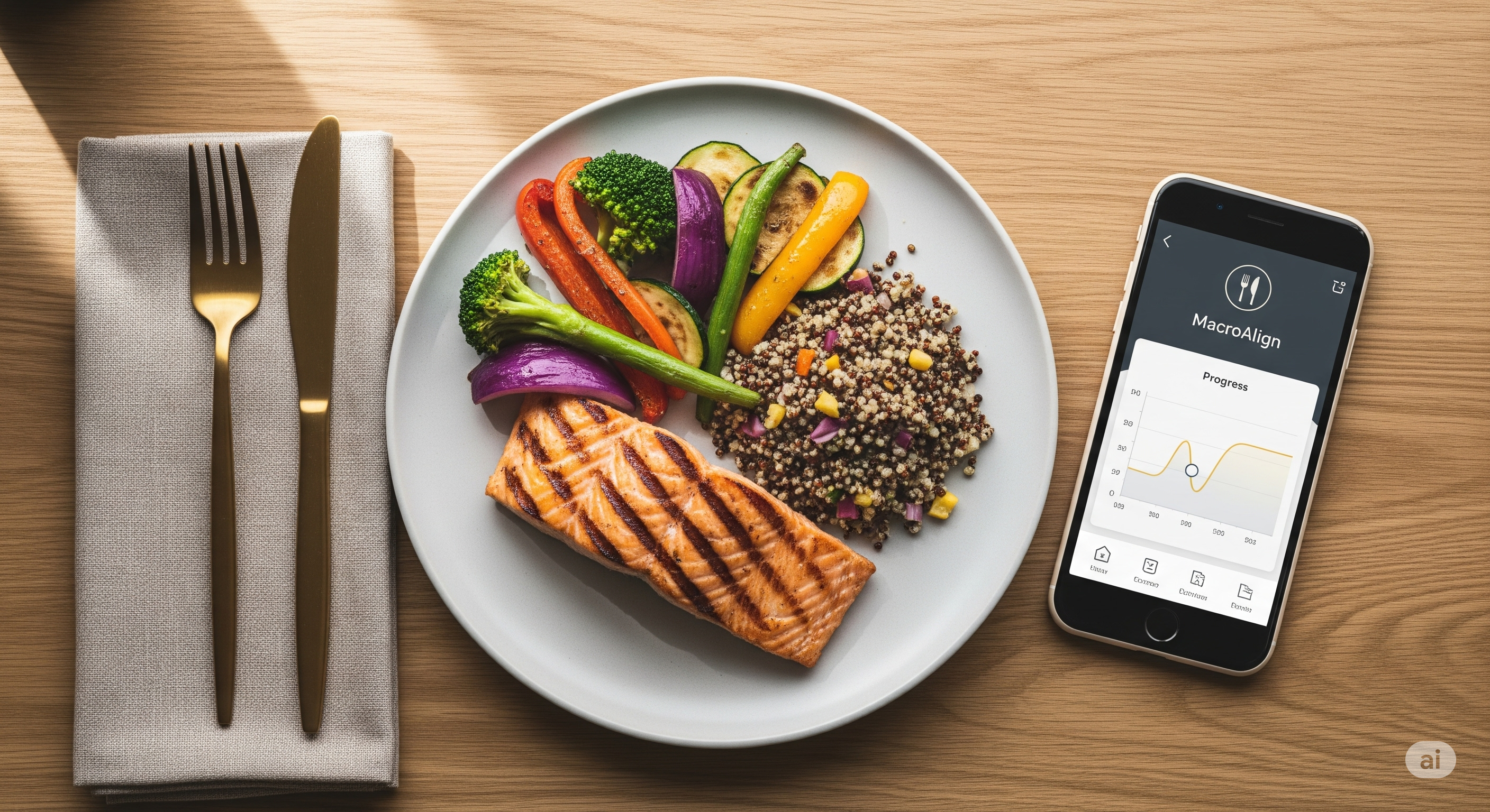 Cinematic photo of a healthy and delicious meal