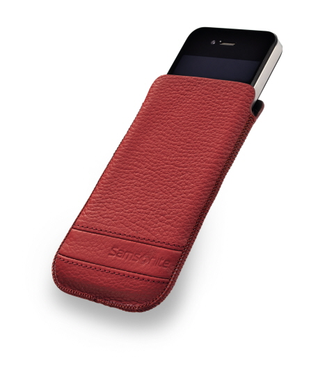 Classic Sleeve M (Red) - Slim Classic Leather-50064-2915