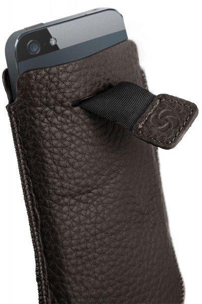 Classic Sleeve M (Brown) - Slim Classic Leather-50064-2916
