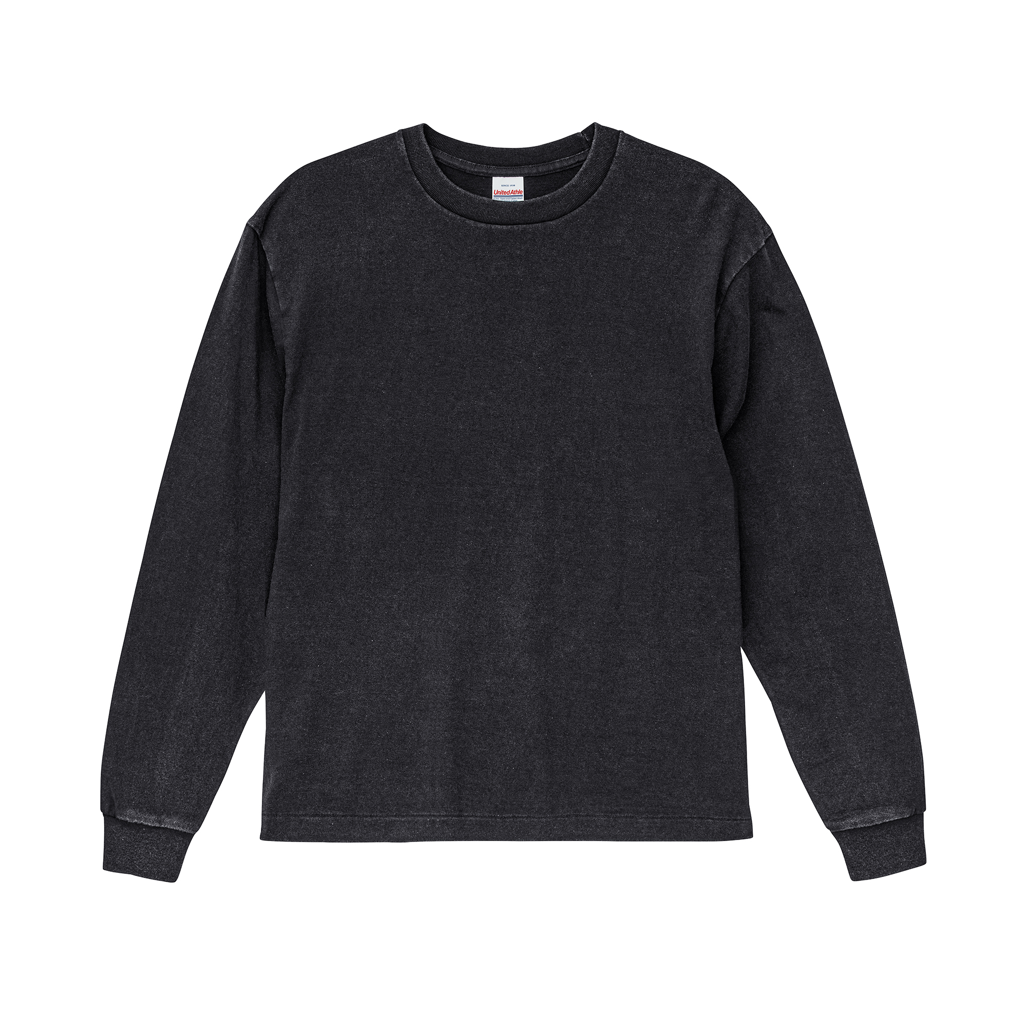 MAD TOMMY【STITCHED】 フェードブラック ホワイト embroidery