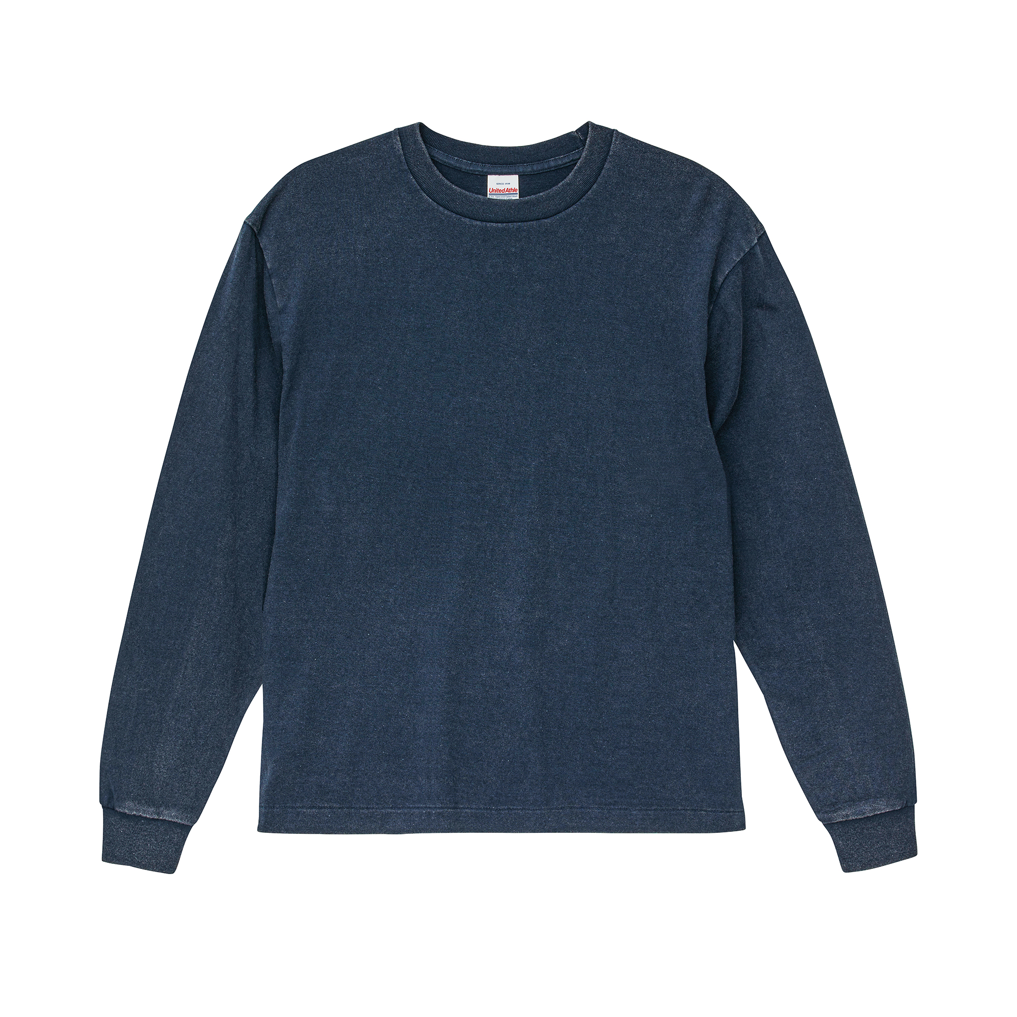 MAD TOMMY【STITCHED】 フェードネイビー ホワイト embroidery