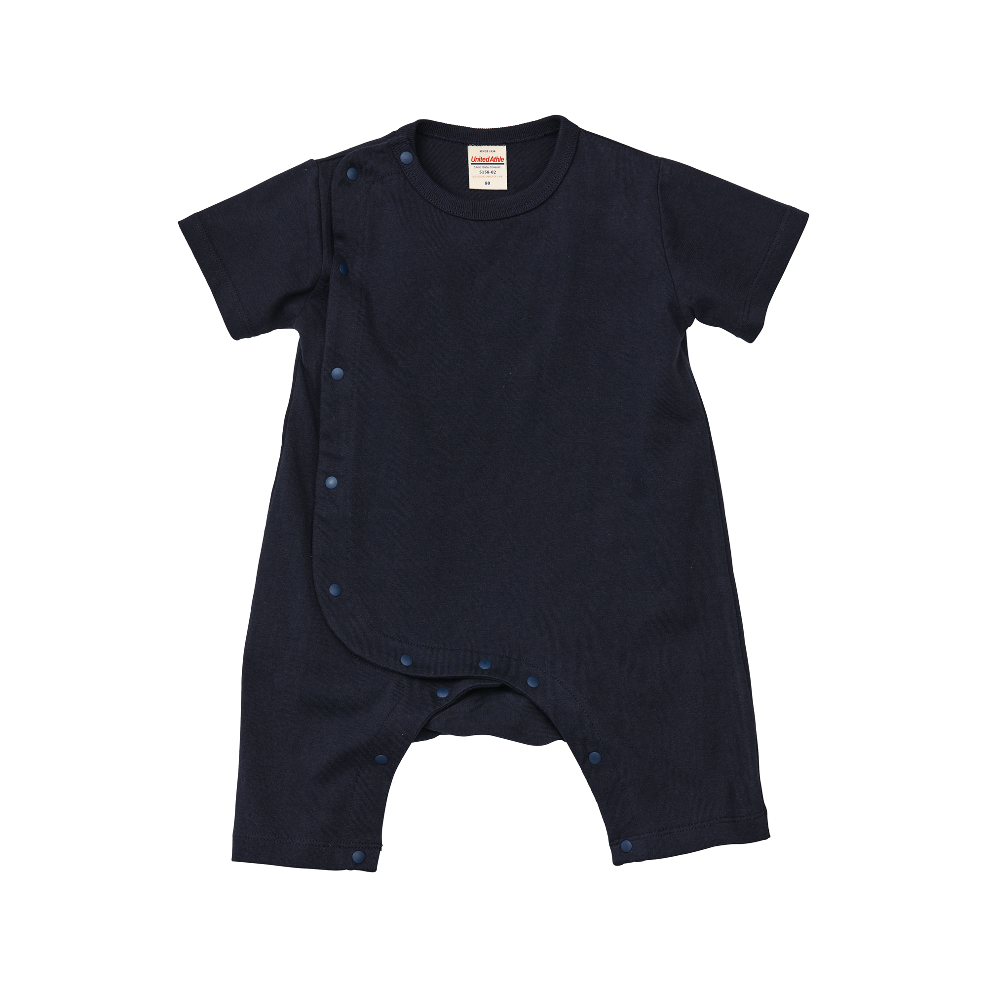 MAD TOMMY【STITCHED】 ネイビー ホワイト embroidery