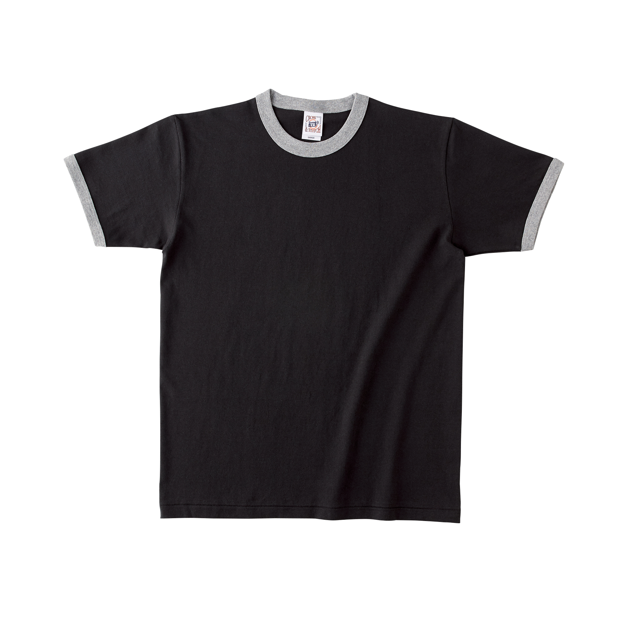 MAD TOMMY【STITCHED】 スミクロ×ヘザーグレー ホワイト embroidery