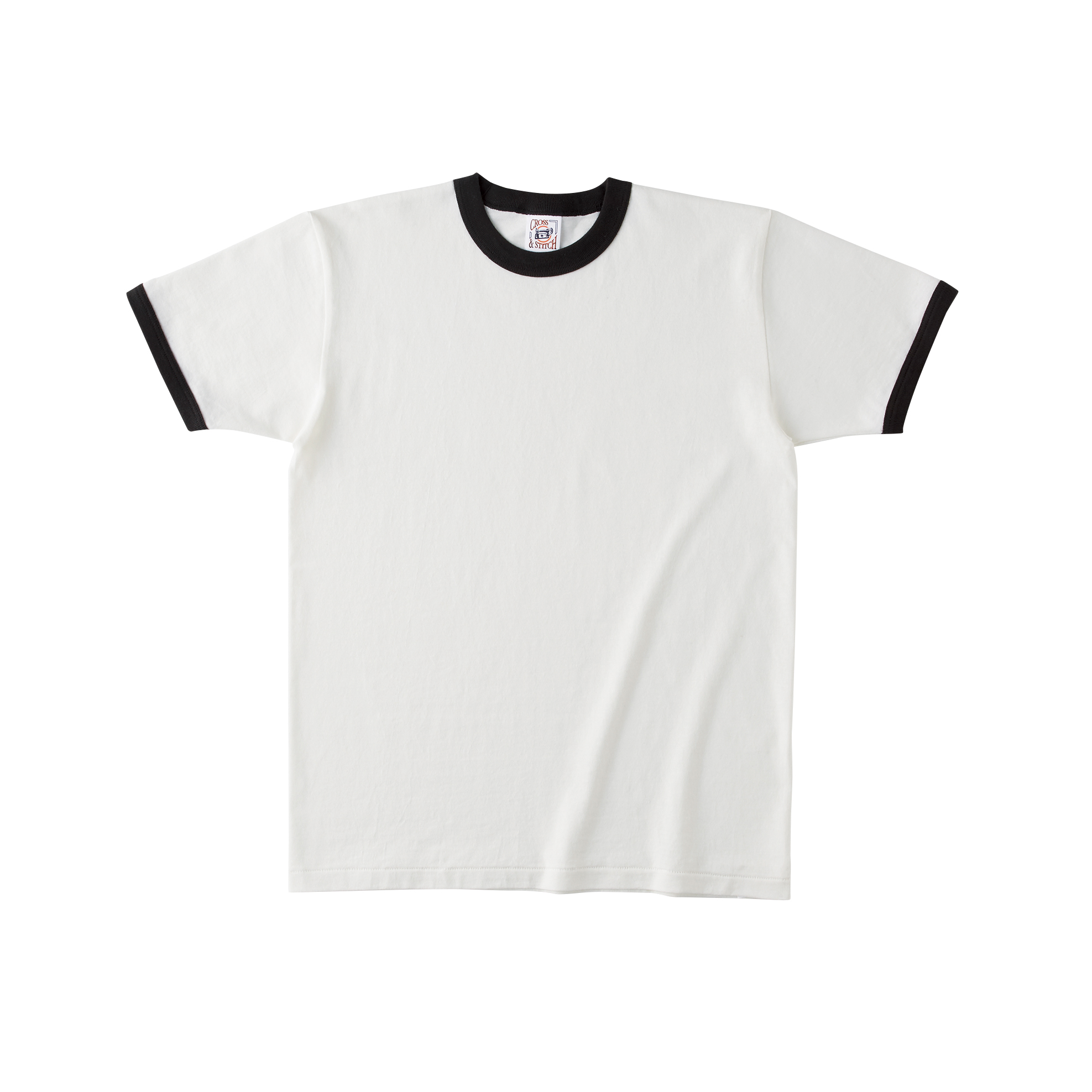 MAD TOMMY【STITCHED】 ナチュラル×スミクロ ホワイト embroidery