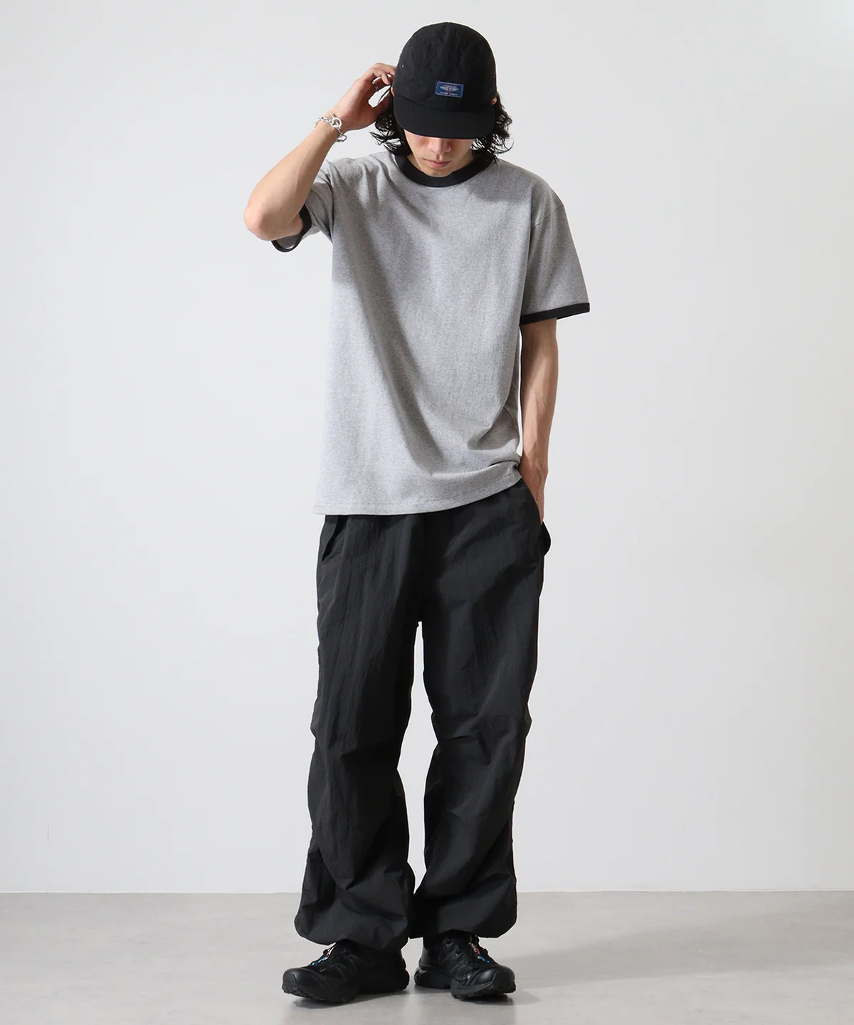 MAD TOMMY【STITCHED】 ホワイト embroidery