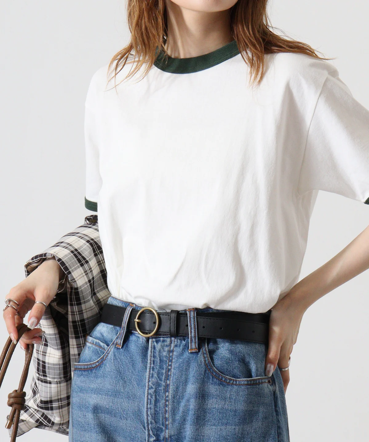 MAD TOMMY【STITCHED】 ホワイト embroidery
