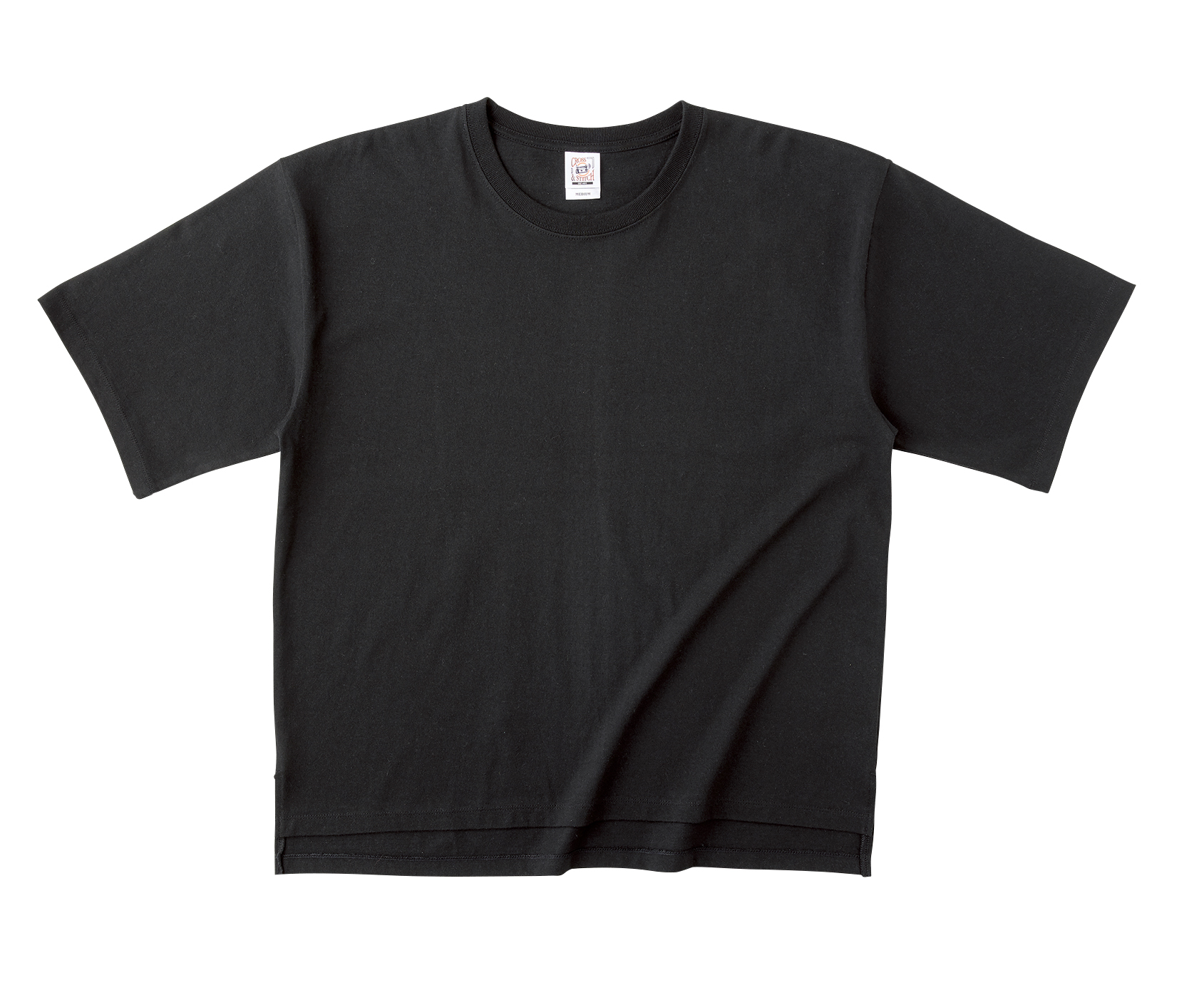 MAD TOMMY【STITCHED】 ディープブラック ホワイト embroidery