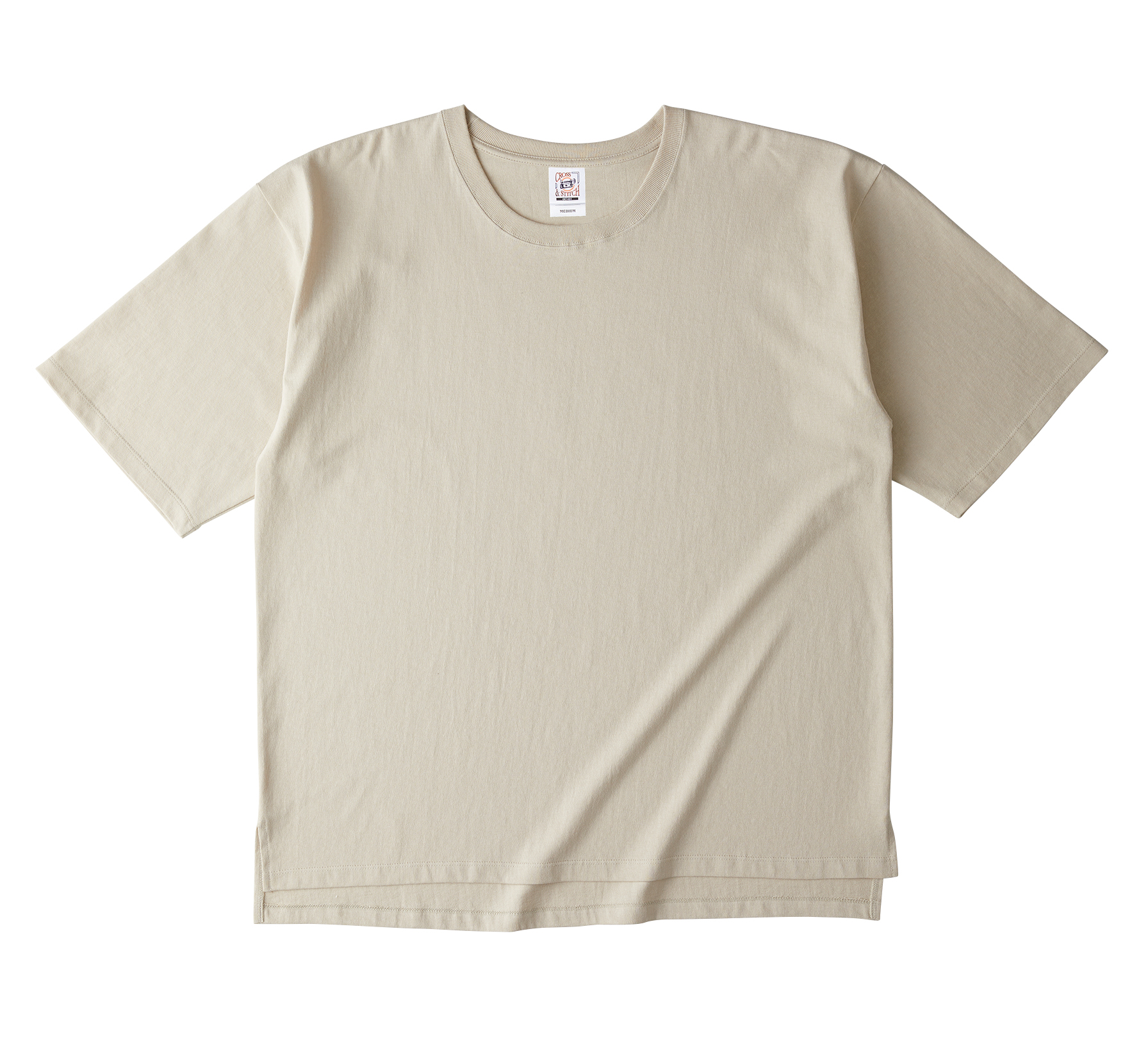 MAD TOMMY【STITCHED】 ストーン ホワイト embroidery