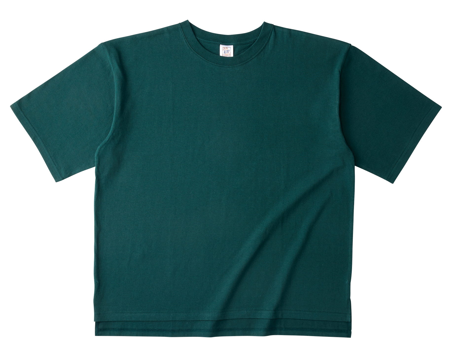 MAD TOMMY【STITCHED】 Dグリーン ホワイト embroidery