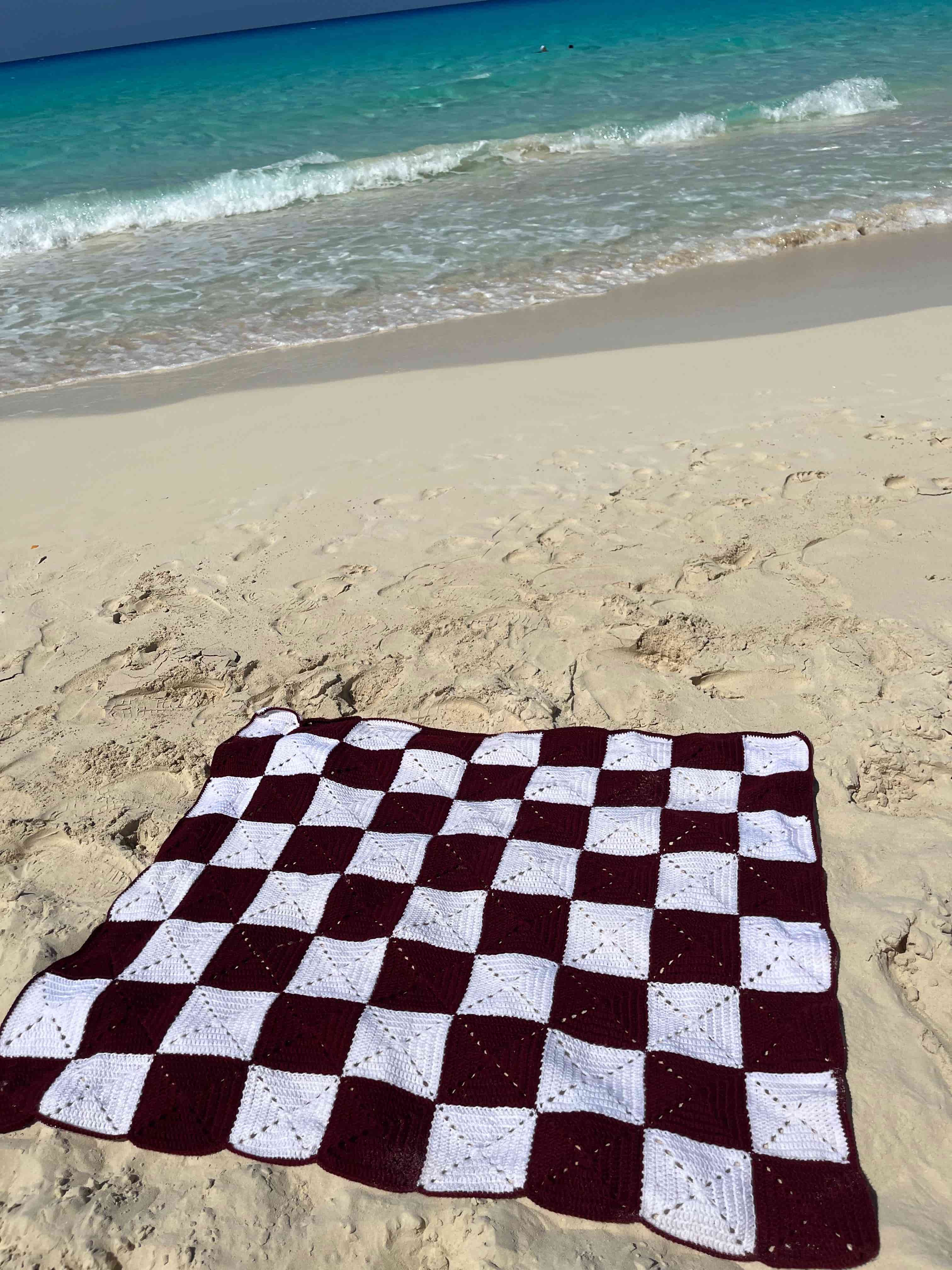 checkered blanket 