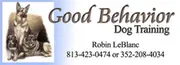 Good Behavior Dog Training logo
