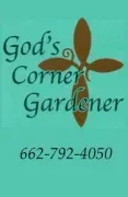 GOD'S CORNER GARDENER logo