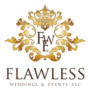 Flawless Weddings and Events logo