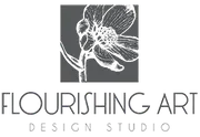 Flourishing Art Design Studio logo