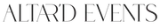 Altar'd Events logo