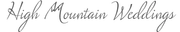 High Mountain Weddings logo