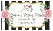Leanne's Pretty Petals logo