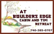 At Boulder's Edge Cabin and Tipi Retreat logo