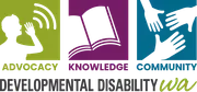 Developmental Disability WA logo