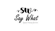 Say What? Speech Therapy Services logo