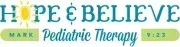 Hope and Believe Pediatric Therapy logo