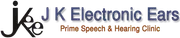 J K Electronic Ear logo