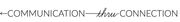 Communication thru Connection logo