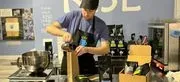 RISE coffee & tea logo