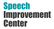 Speech Improvement Center logo