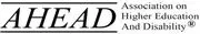 AHEAD - Association on Higher Education And Disability logo