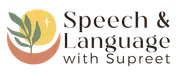 Speech and Language with Supreet logo