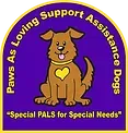 Paws as Loving Support Assistance Dogs logo