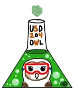 U.S.D. 204 O.W.L. logo