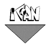 I.C.A.N (Individualized Creative Alternative Network) logo