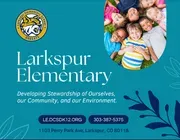 Larkspur Elementary logo