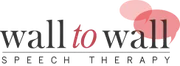 Wall to Wall Speech Therapy logo