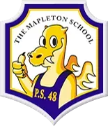 PS 48 The Mapleton School logo