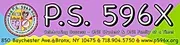 P.S. 596X logo