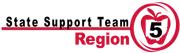 State Support Team Region 5 logo