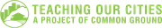 Teaching Our Cities logo