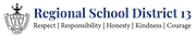 Regional School District 13 logo