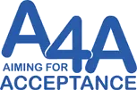 Aiming for Acceptance and The Learning Center logo