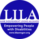 Lane Independent Living Alliance (LILA) logo