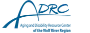 ADRC of the Wolf River Region logo