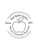 The Red Apple Center logo