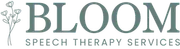 Bloom Speech Therapy Services logo