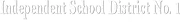 Independent School District No. 1 logo