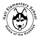 Hall Elementary School logo