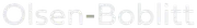 Olsen-Boblitt logo
